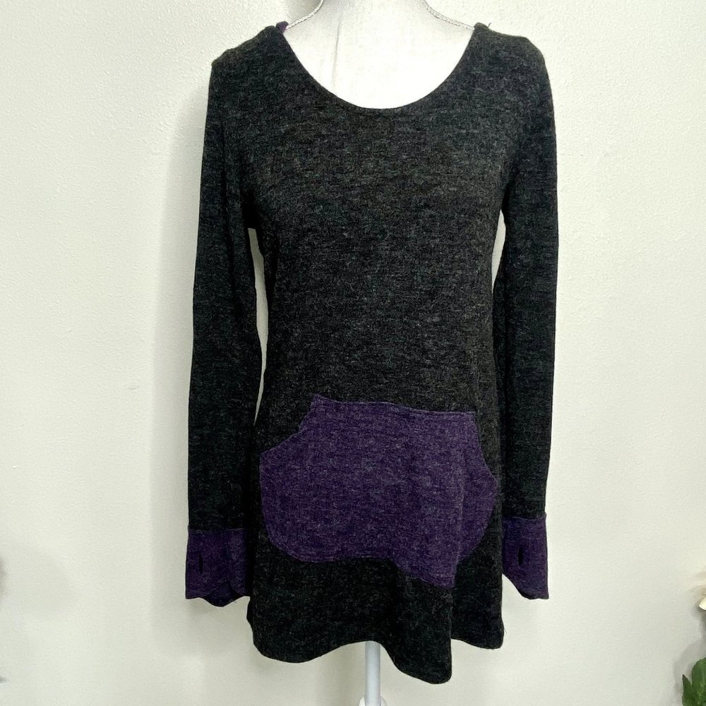 Avatar Black & Purple Sweater Hoodie